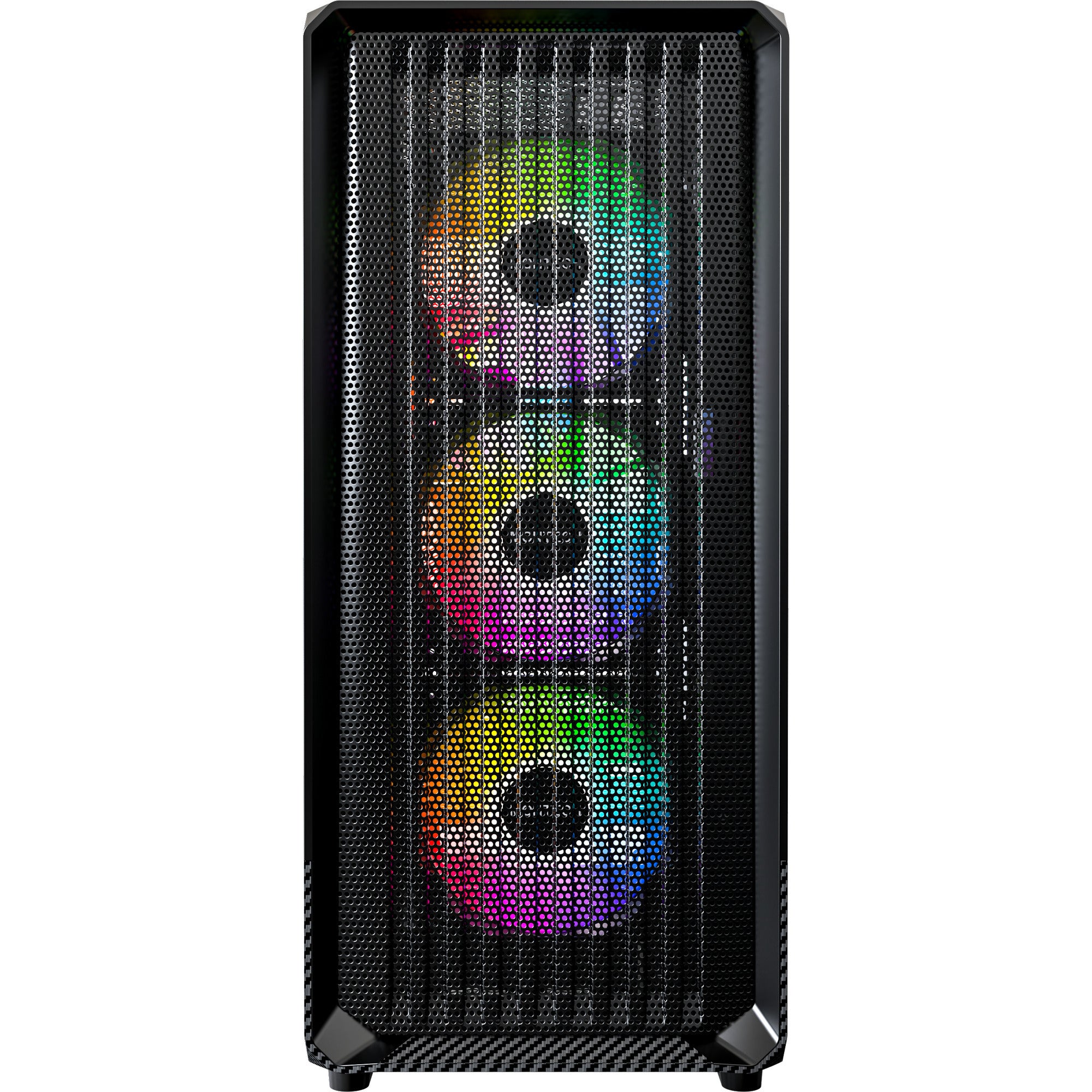 Montech x5 midi tower behuizing (zwart | 2x usb-a | 1x usb-c | tempered glass)