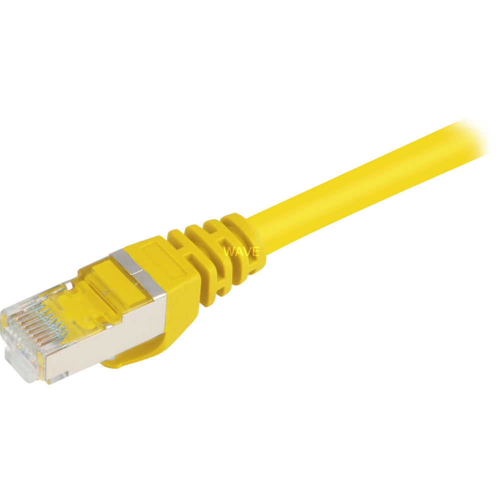 Sharkoon cat.6 netwerkkabel (geel, 3 meter, sftp, rj-45)