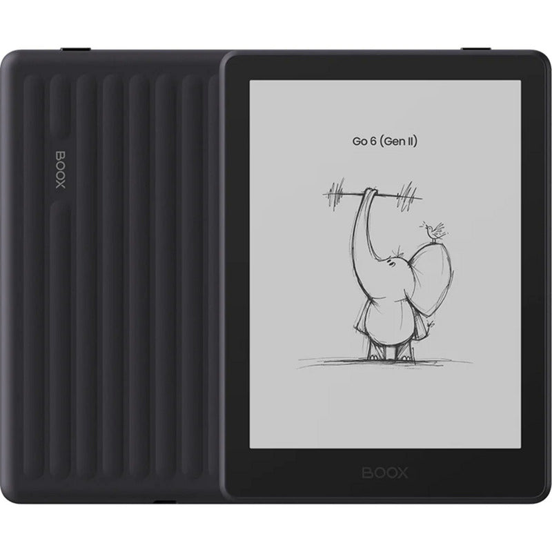 Boox go 6 (gen ii) e-reader (zwart, 3 gb | 32 gb | android 11)