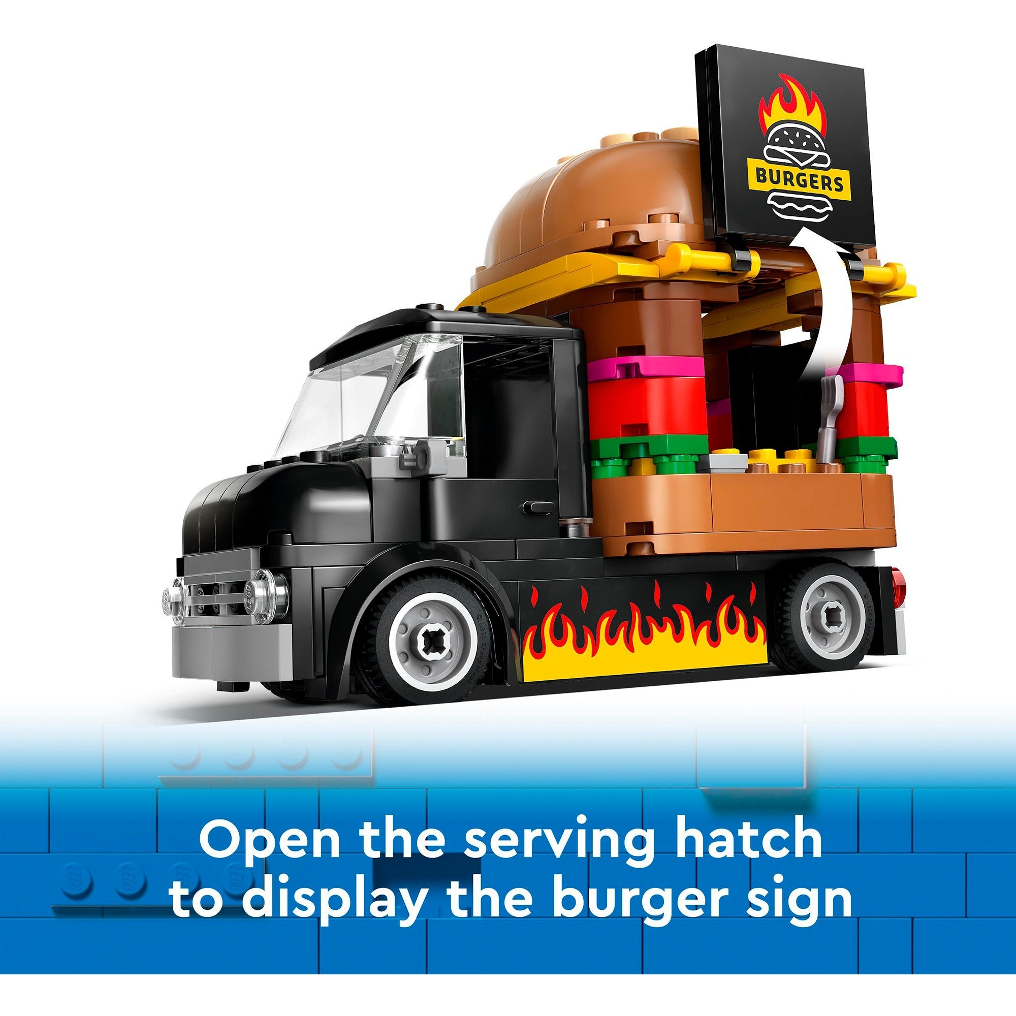Lego city - hamburgertruck constructiespeelgoed (60404)