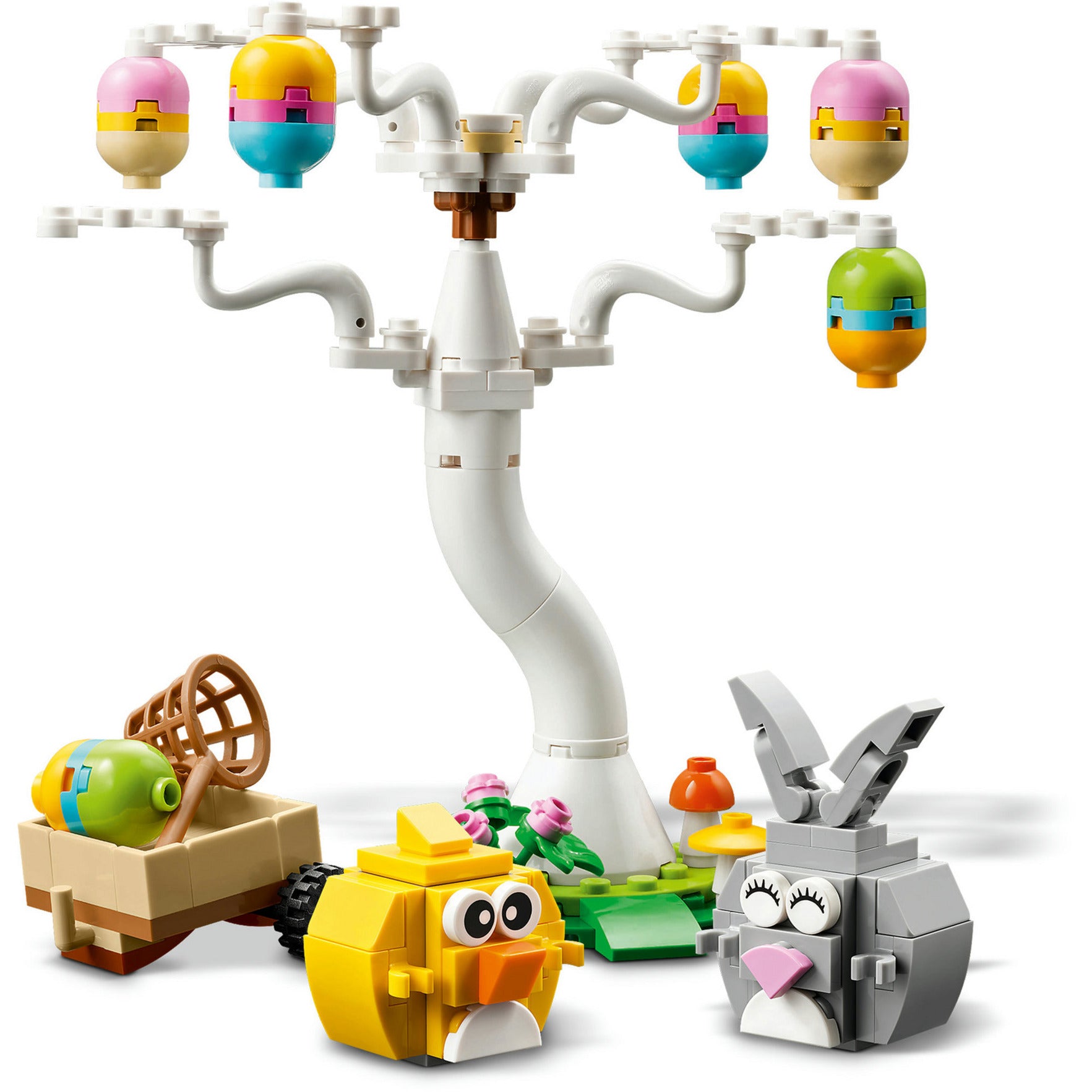 Lego eieren zoeken met konijn en kuiken constructiespeelgoed (40808)
