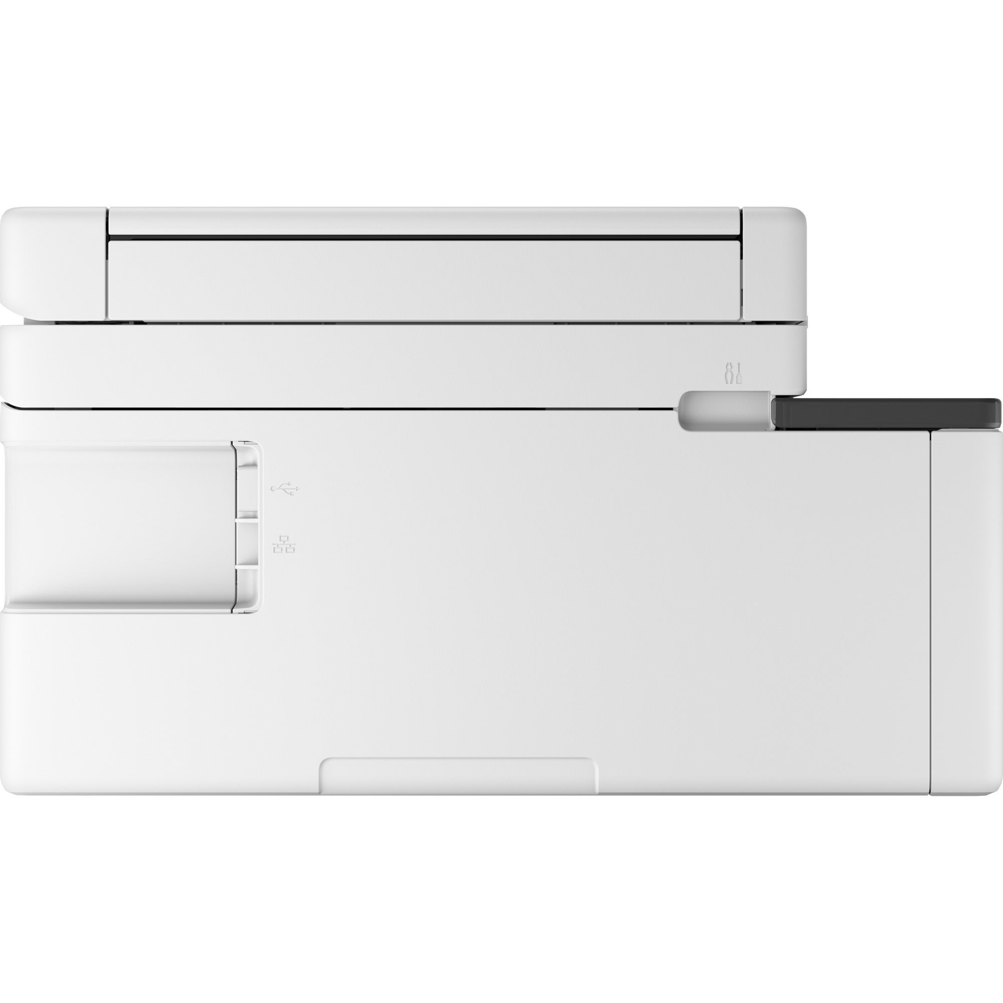 Canon maxify gx2051-kleureninkjetprinter met navulbare megatank all-in-one inkjetprinter met faxfunctie (wit, printen, kopiëren, scannen, faxen, wi-fi)