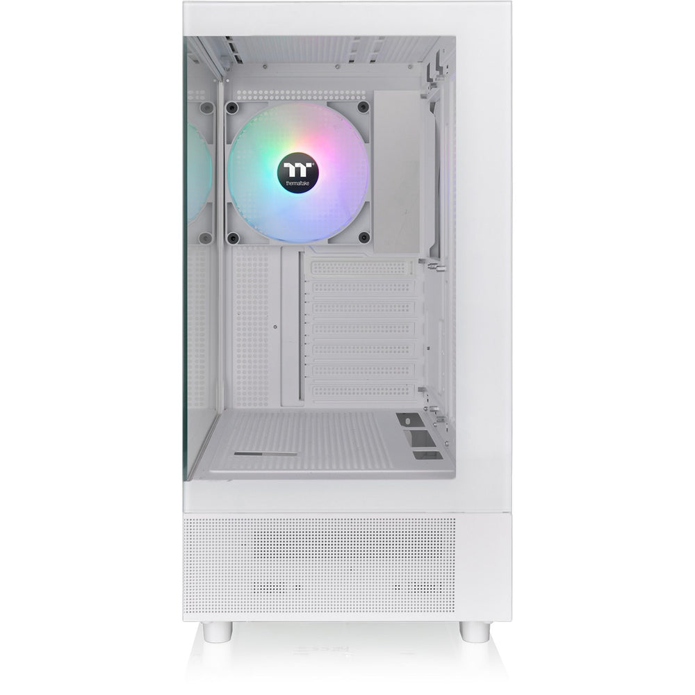 Thermaltake view 270 tg argb - snow midi tower behuizing (wit | 2x usb-a | 1x usb-c | rgb | tempered glass)