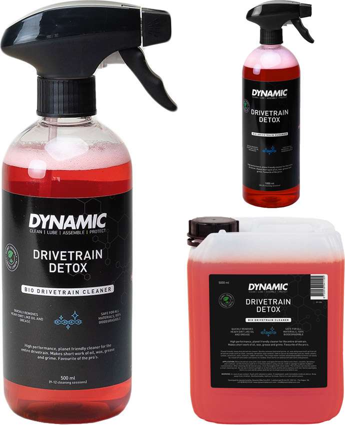 Dynamic bio drivetrain detox chain cleaner