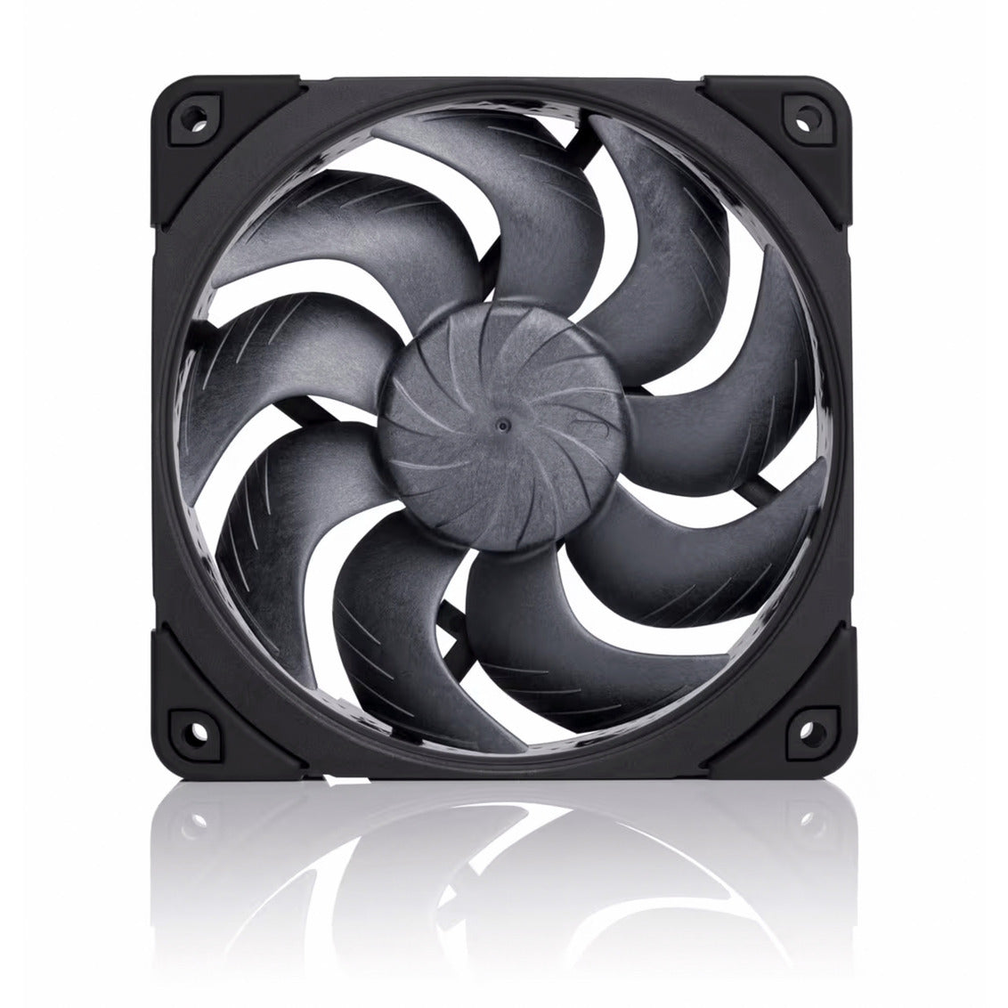 Noctua nf-a12x25 g2 pwm chromax.black case fan (zwart, 120 x 120 x 25 mm)