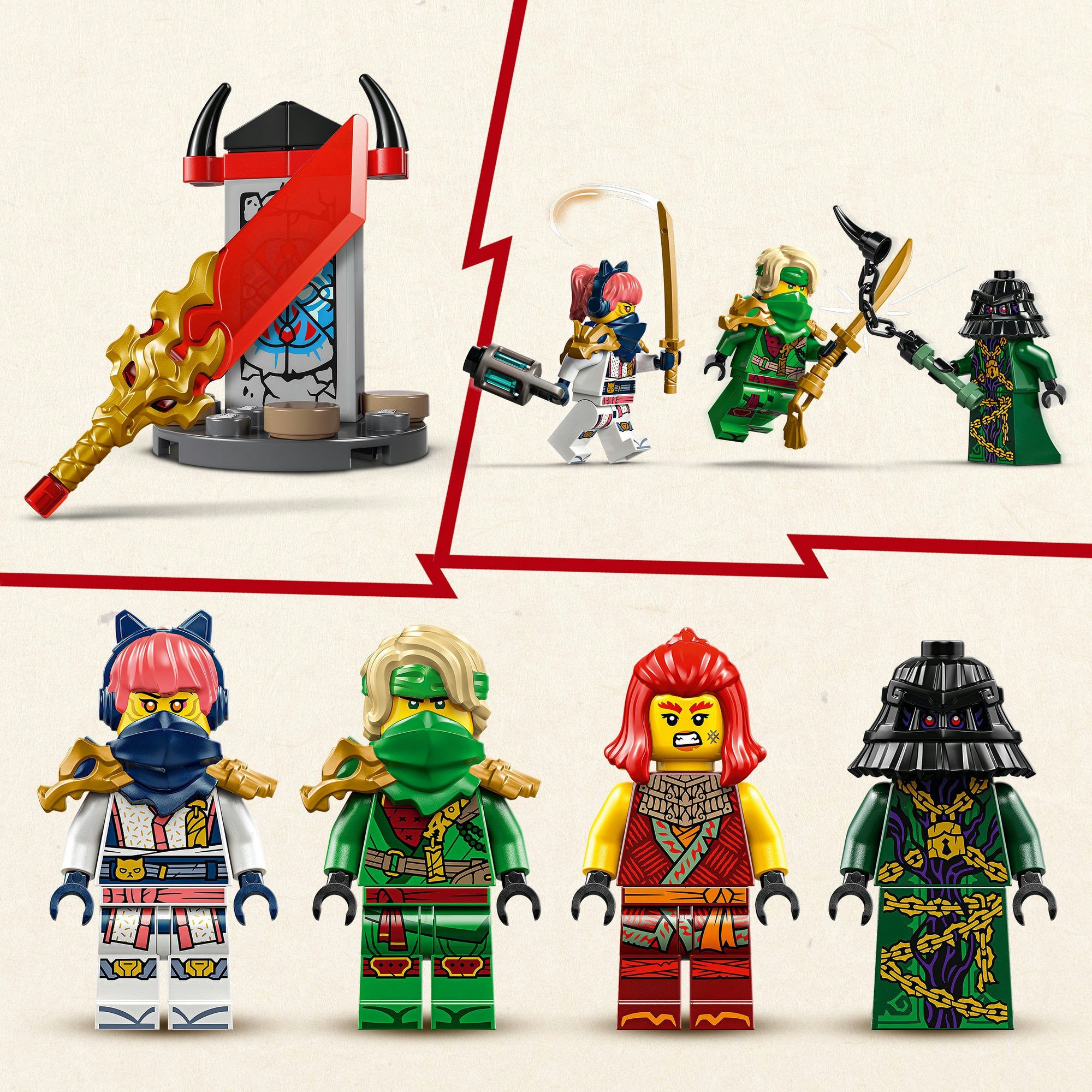 Lego 71842 Ninjago Rontu de Meesterdraak