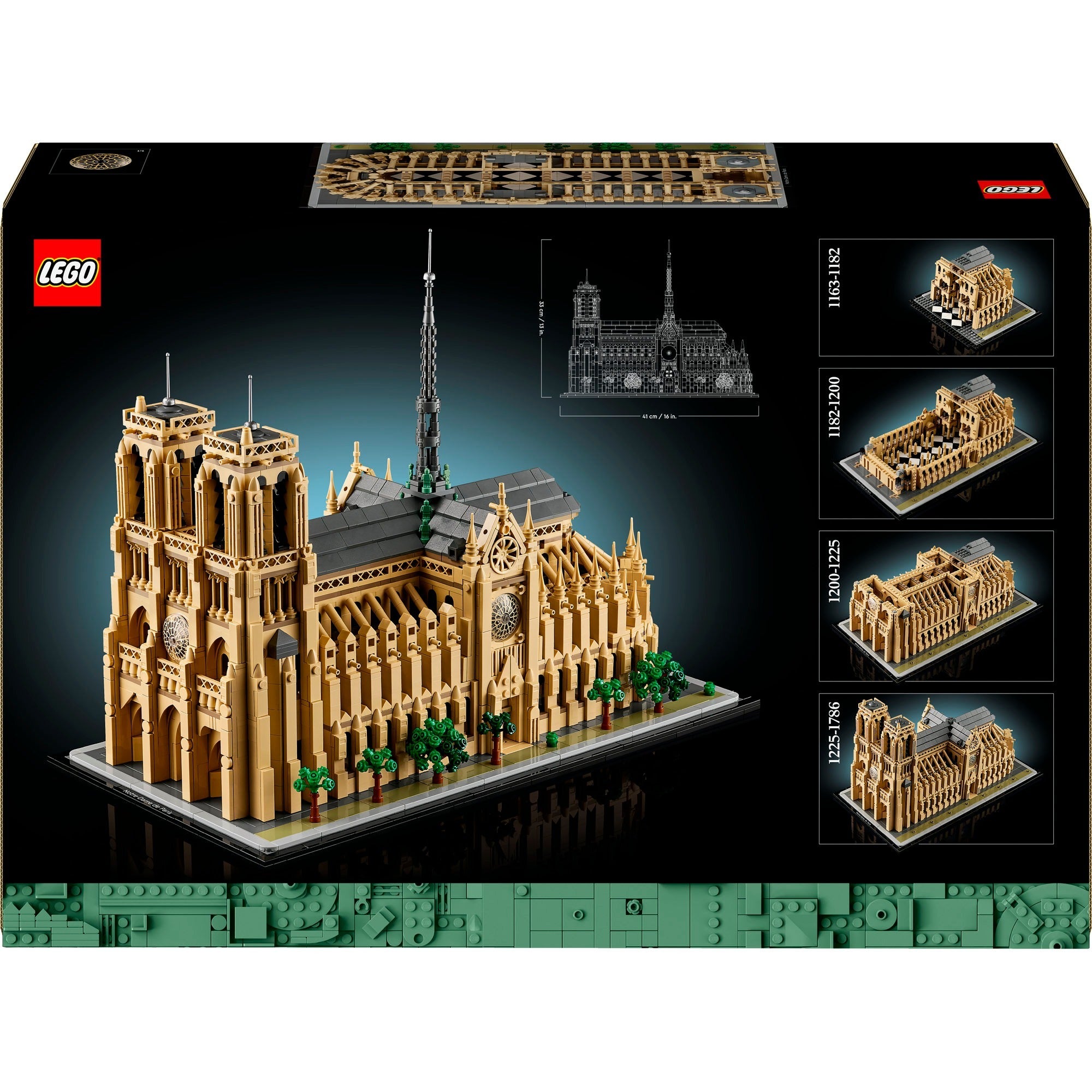 Lego 21061 architectuur notre dame van parijs