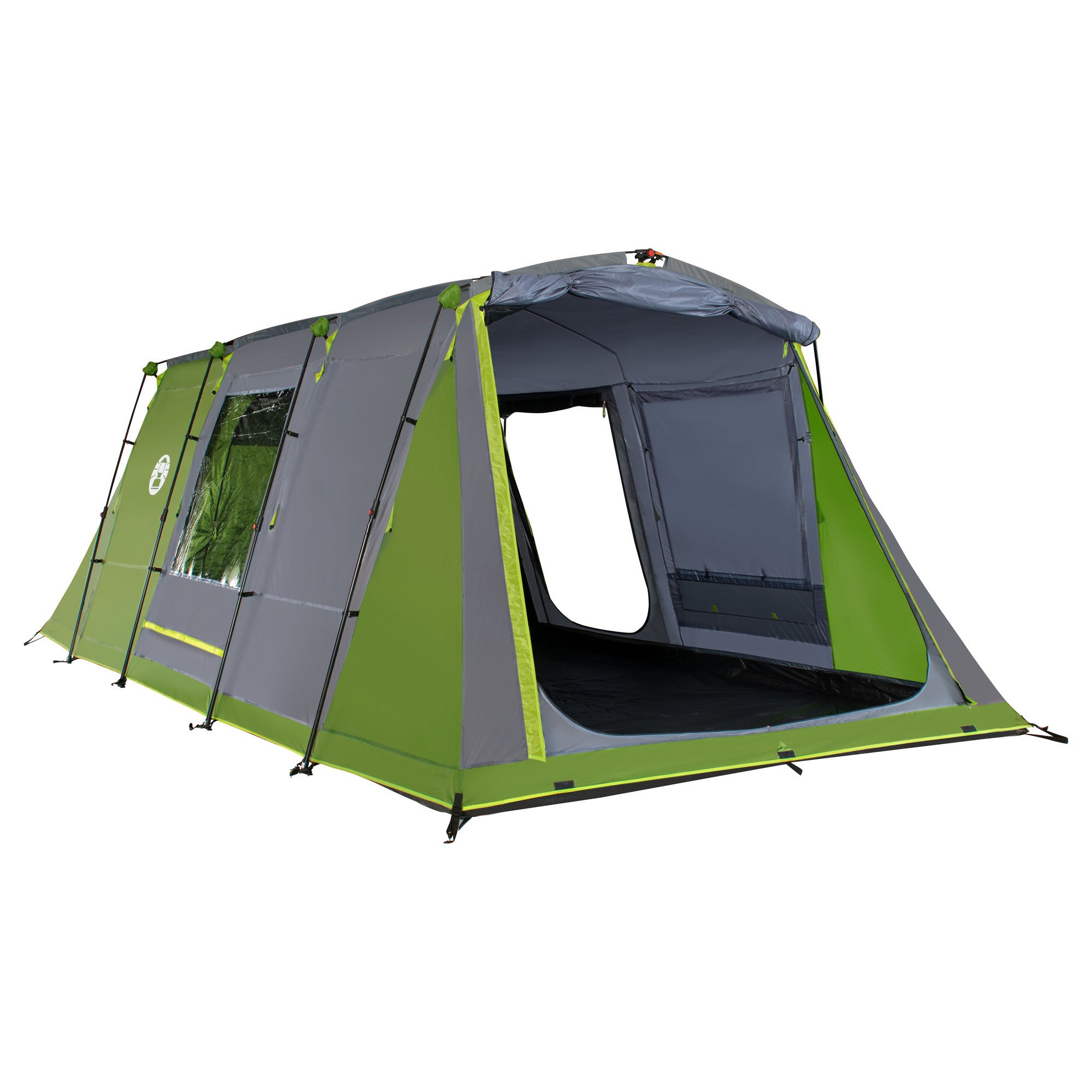 Coleman fastpitch victoria falls 4 blackout tent (groen grijs)