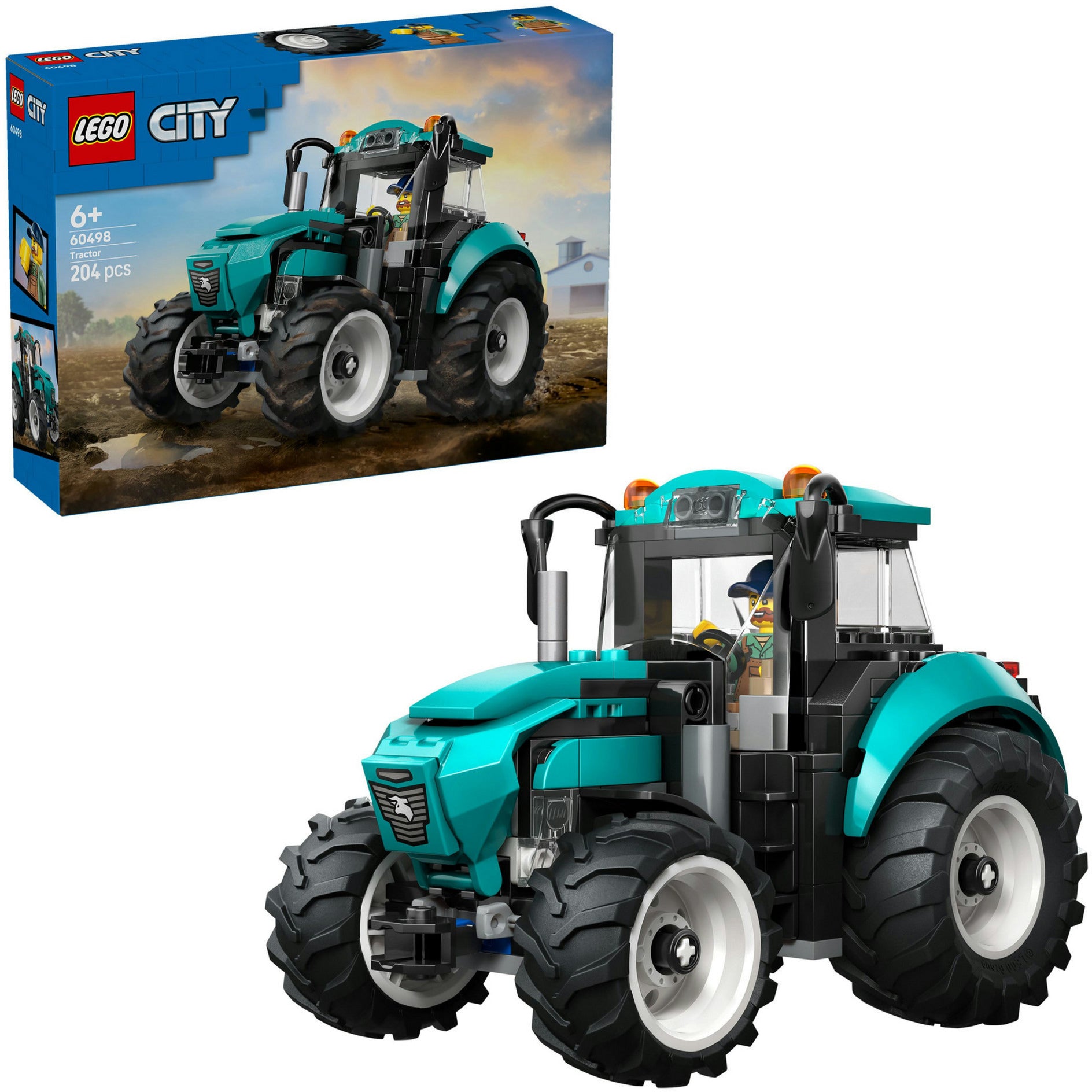 Lego - city great vehicles - tractor 60498
