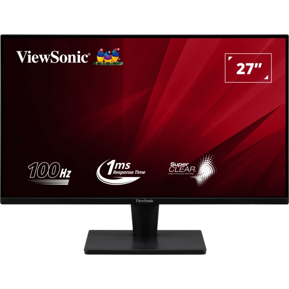 Viewsonic va2715-h 27 monitor (zwart, 1x hdmi, 1x vga, 100 hz)