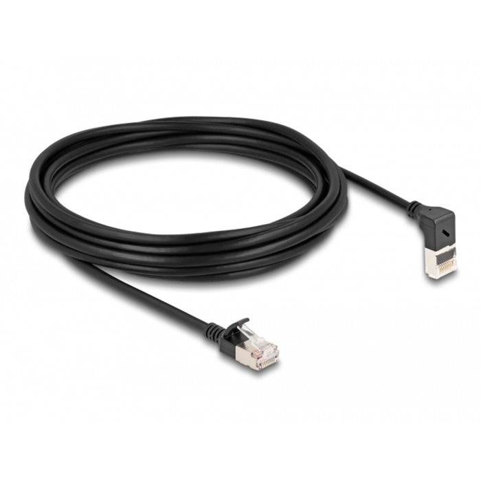DeLOCK DeLOCK RJ45 Netwerkkabel Cat.6A S FTP Slim 90° omhoog a