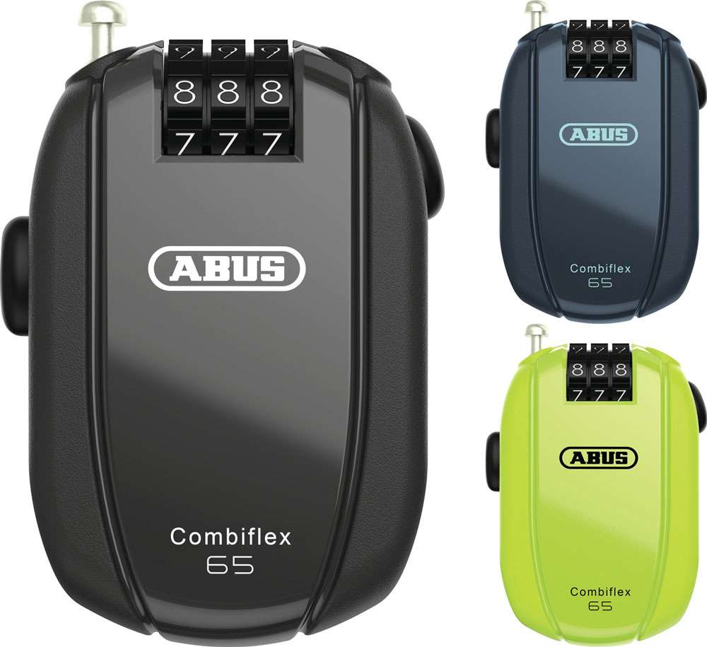 Abus Combiflex StopOver 65 zwart