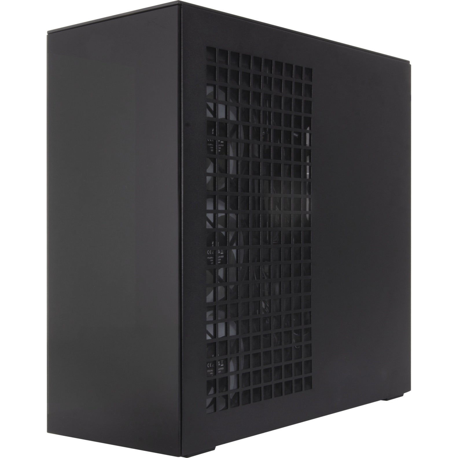 Arctic xtender midi tower behuizing (zwart (mat) | 2x usb-a | 1x usb-c | rgb | tempered glass)