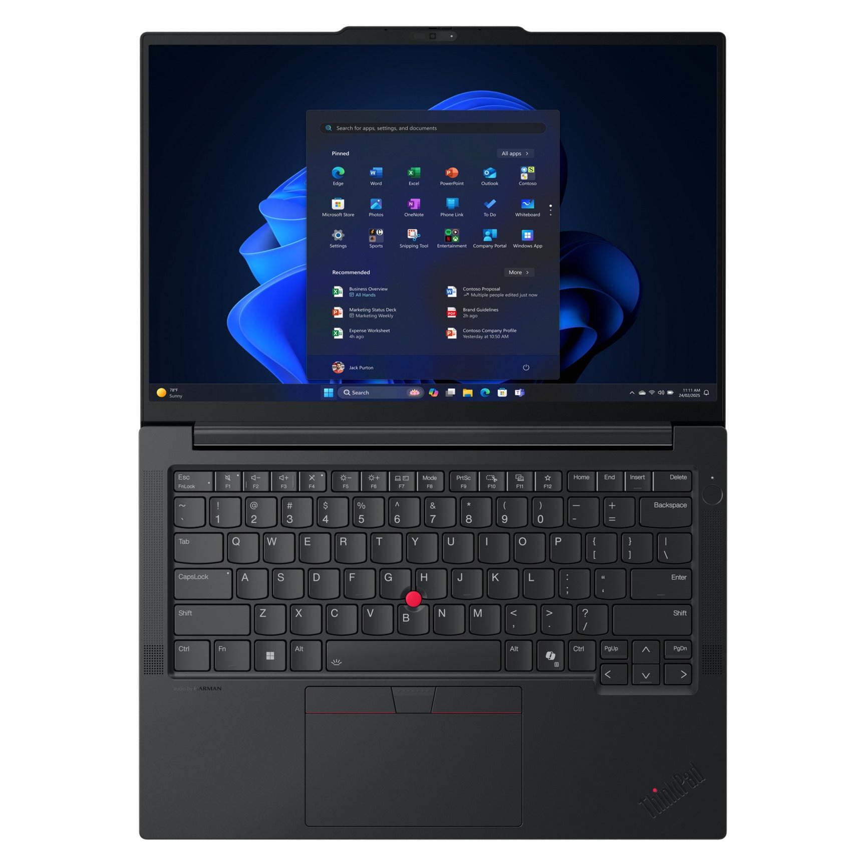 Lenovo thinkpad e14 gen 7 amd (21t0006pmh) 14 laptop (zwart | ryzen 5 220 | radeon 740m | 16 gb | 512 gb ssd)