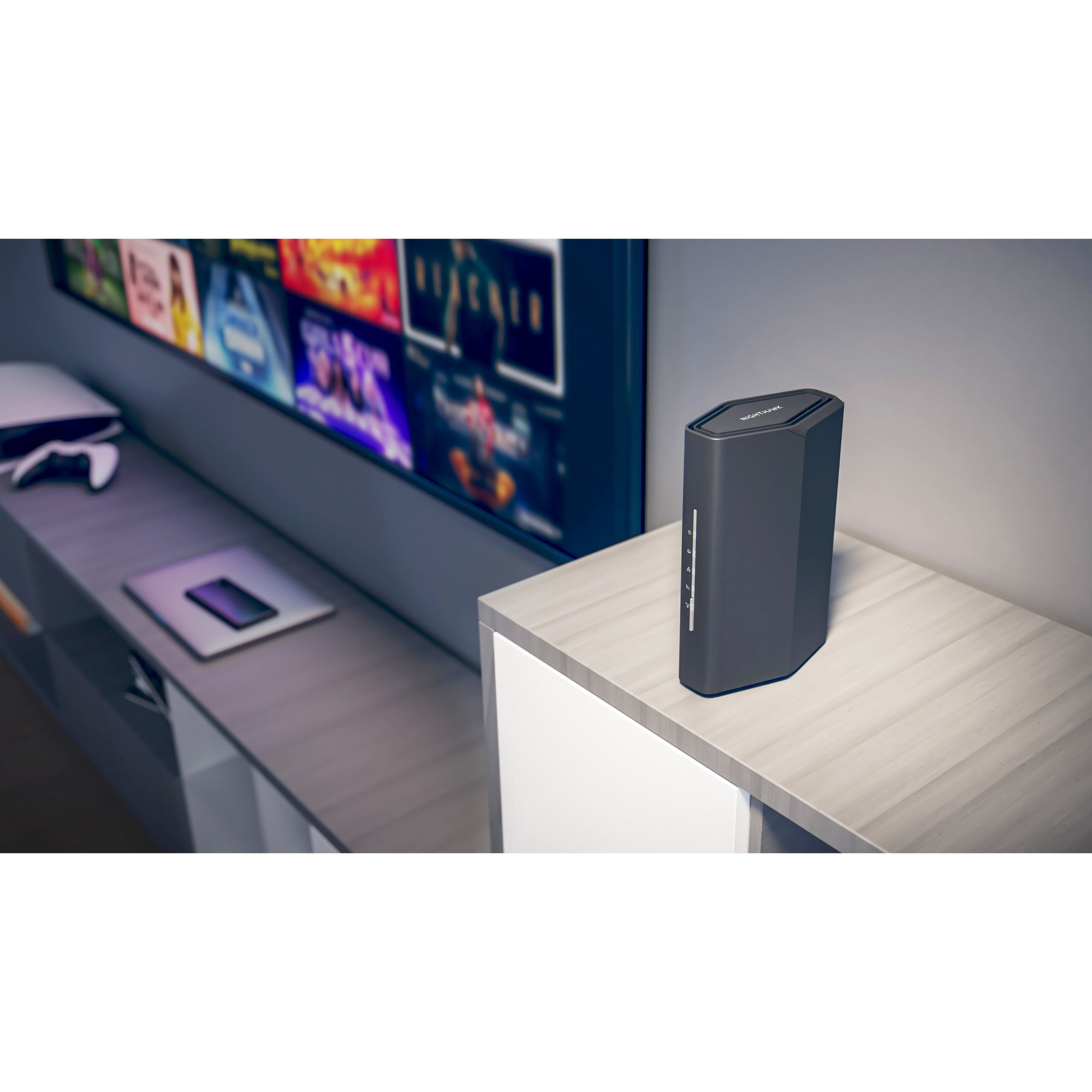 Netgear nighthawk wifi 7-router rs100 (zwart)