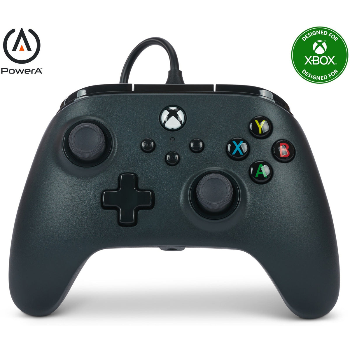 Powera bedrade controller voor xbox series x|s (zwart, xbox series x|s, xbox one, pc)