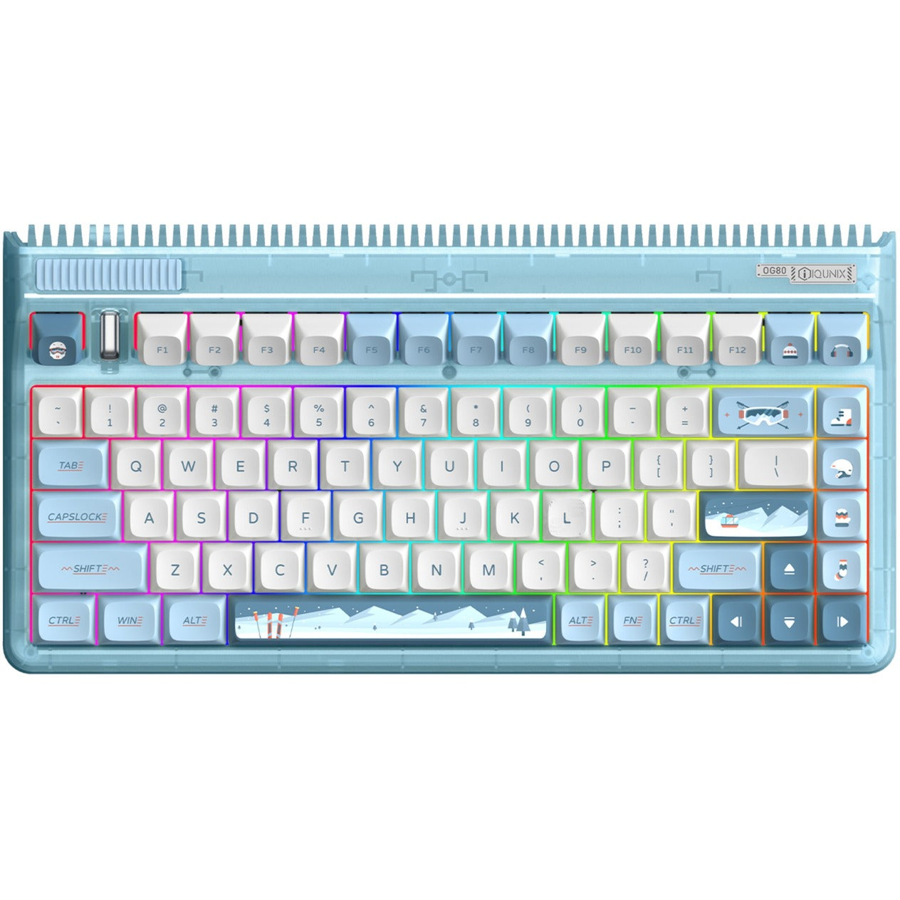 Iqunix OG80 Wintertide Draadloos Mechanisch Toetsenbord