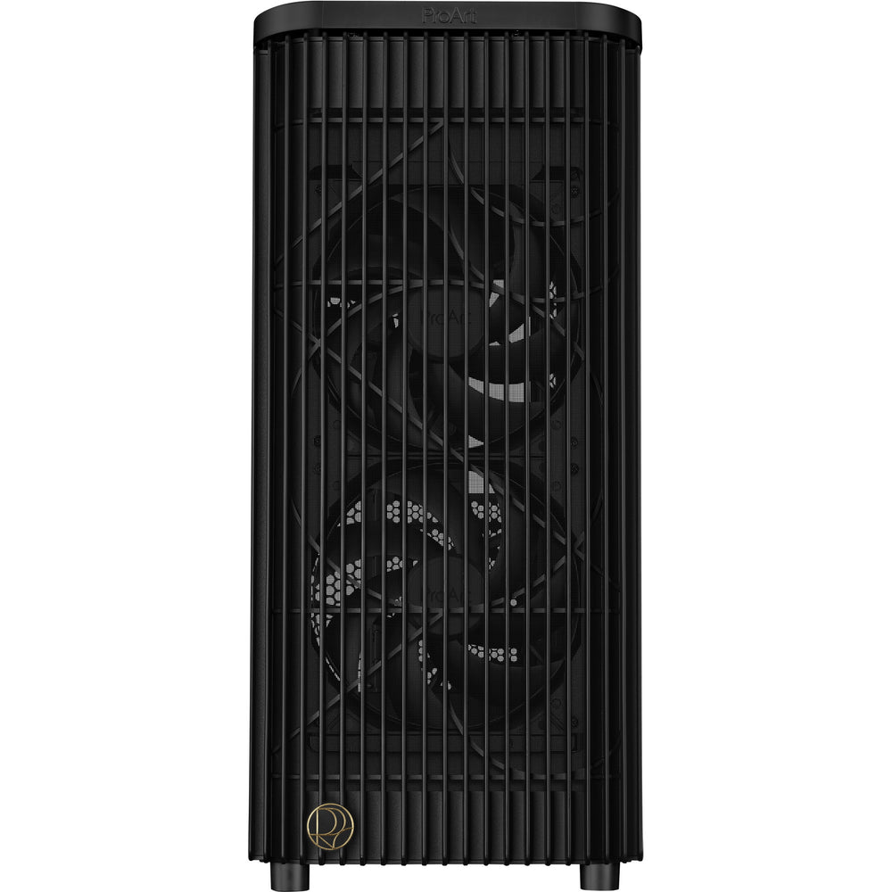 Asus proart pa401 - tempered glass panel midi tower behuizing (zwart | 2x usb-a | 1x usb-c | tempered glass)