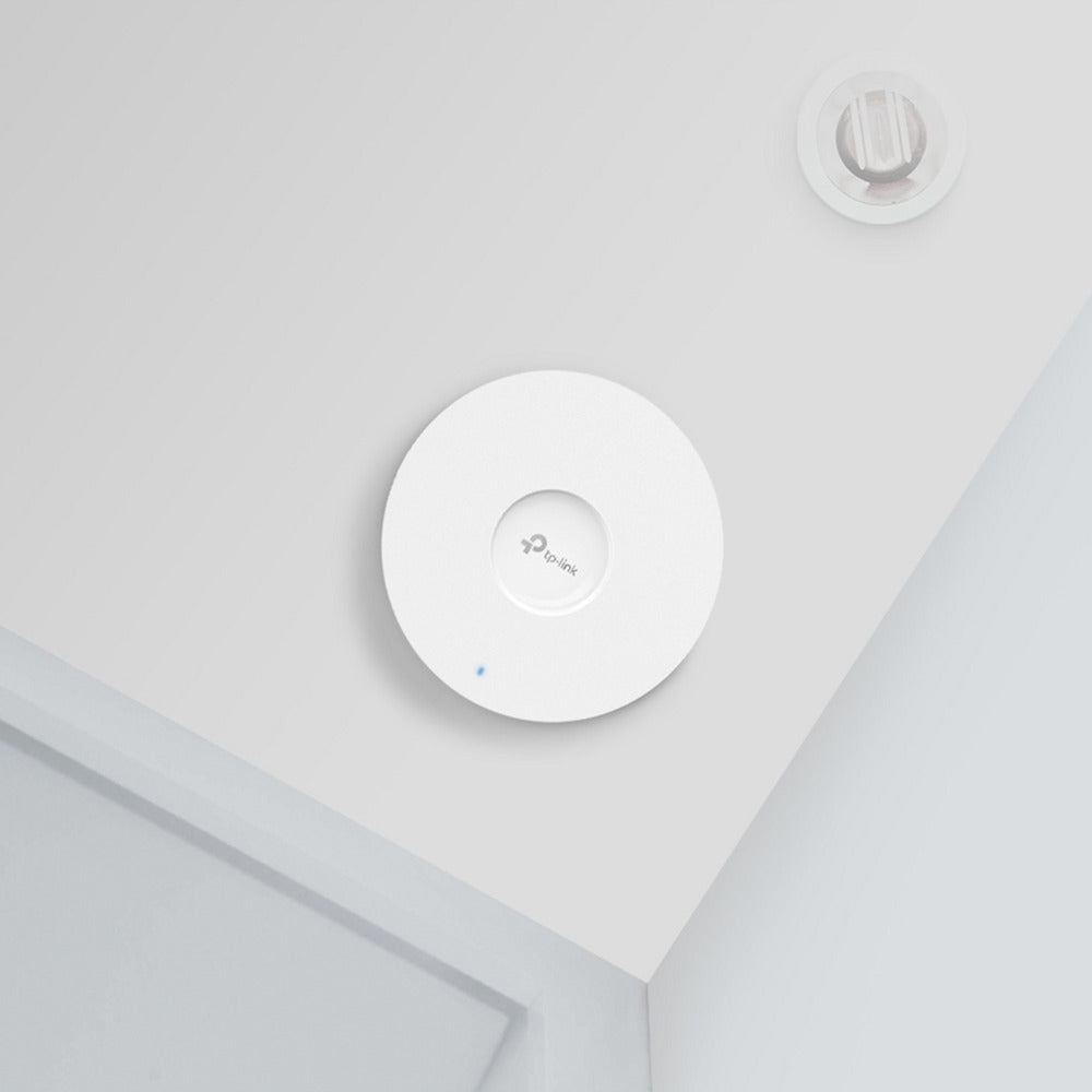 Tp-link omada eap653 ax3000 wifi 6 access point (wit, mesh, poe+, plafond- en wandmontage)