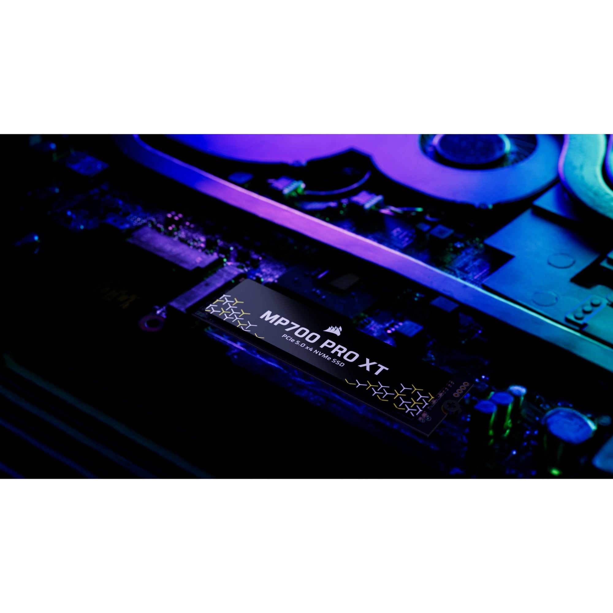 Corsair mp700 pro xt 2 tb ssd (zwart, pcie gen5 x4 nvme 2.0, m.2 2280, 3d tlc nand)