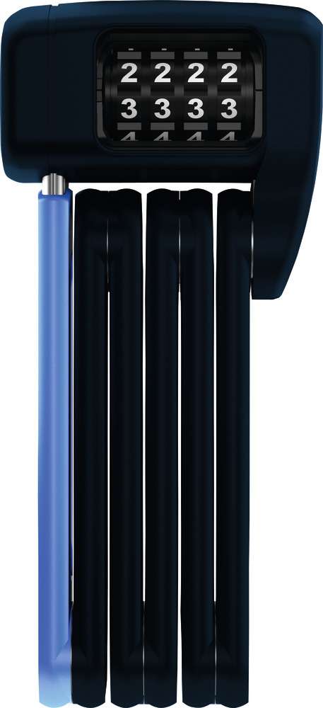 Abus Bordo Combo Lite Mini 6055C 60 - Vouwslot - Blauw