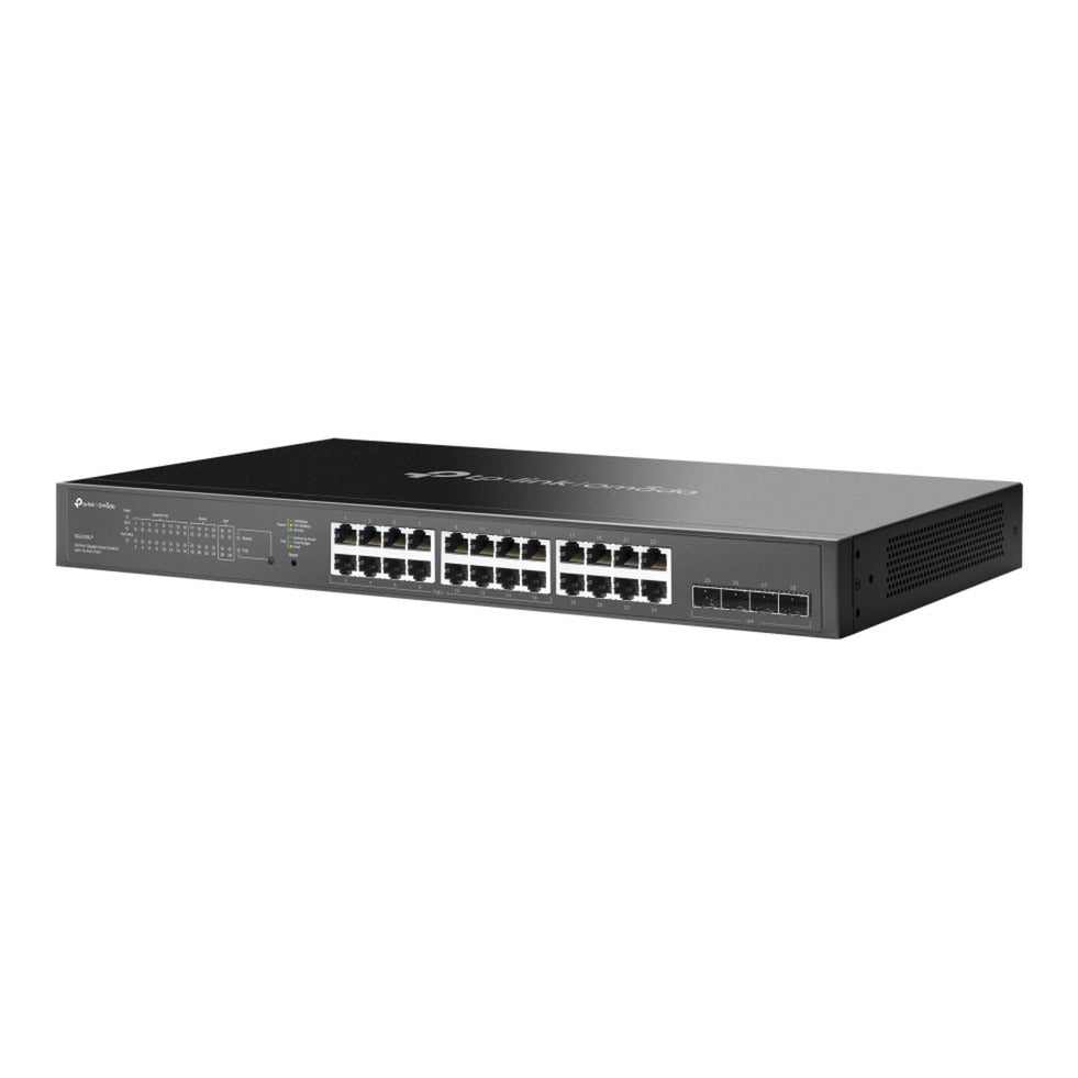 Tp-link omada sg2428lp 28-poorts gigabit smart switch (zwart, 16x poe+)