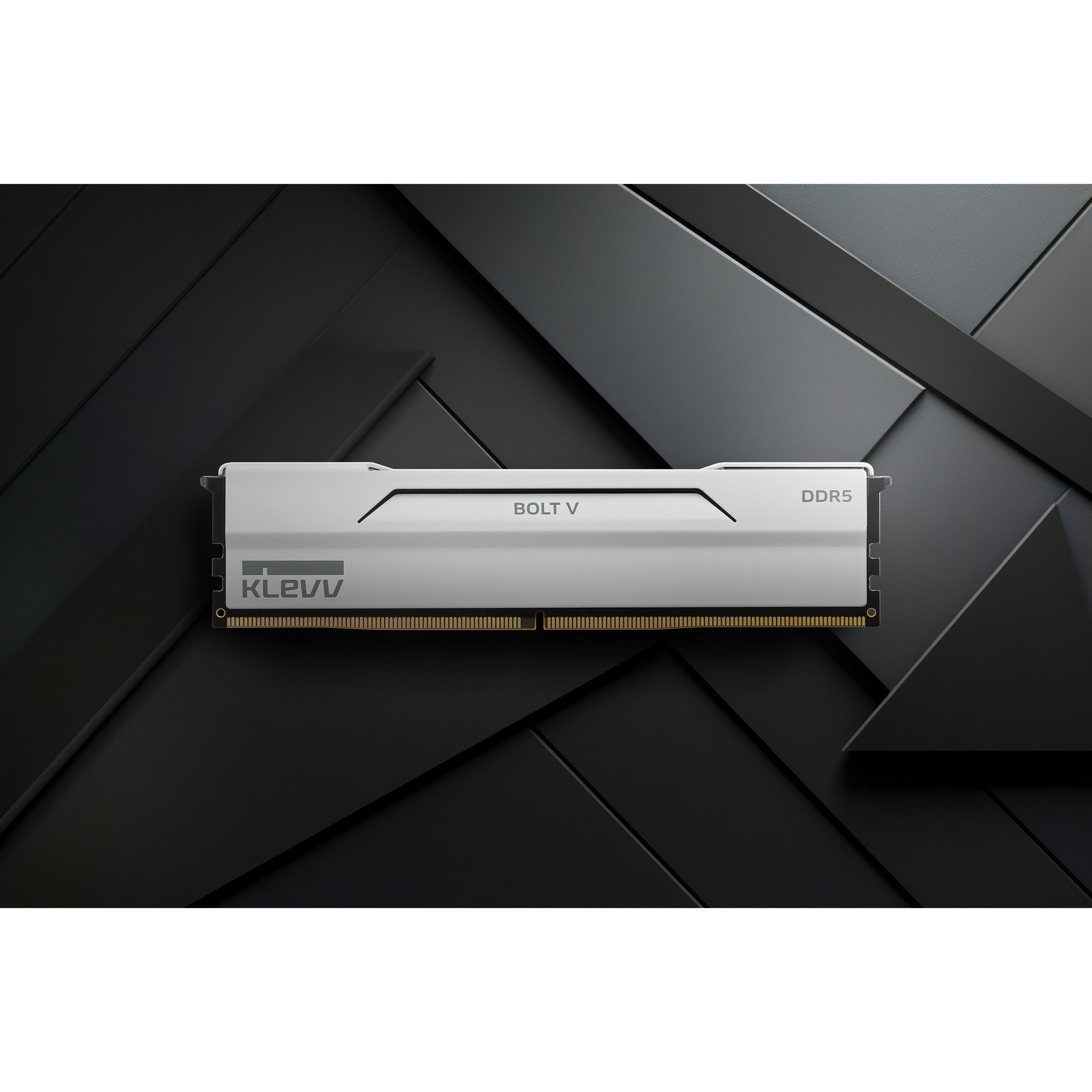 Klevv bolt v 32 gb ddr5-6000 (2x 16 gb) werkgeheugen (wit, kd5agu880-60a300i, xmp 3.0, expo)