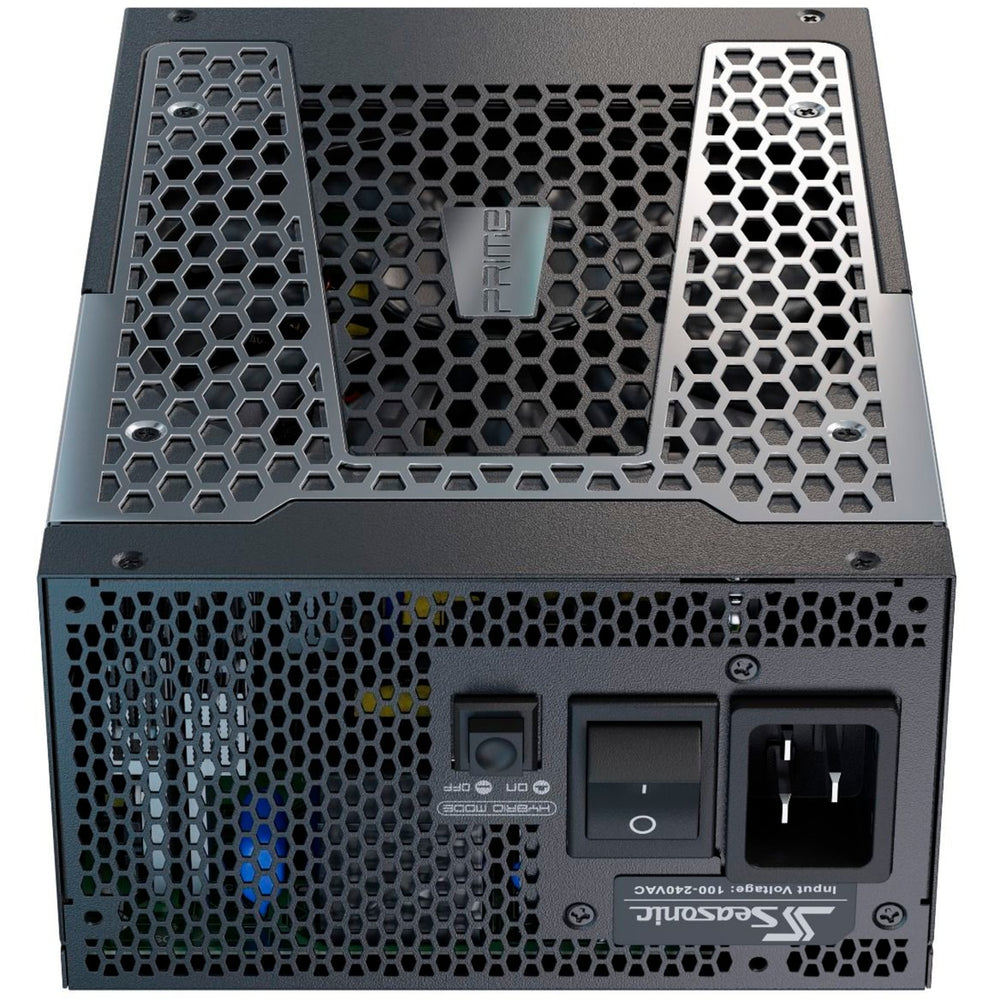 Seasonic prime px-1600 modulaire 1600 watt voeding (zwart, 2x 12vhpwr, 8x pcie)