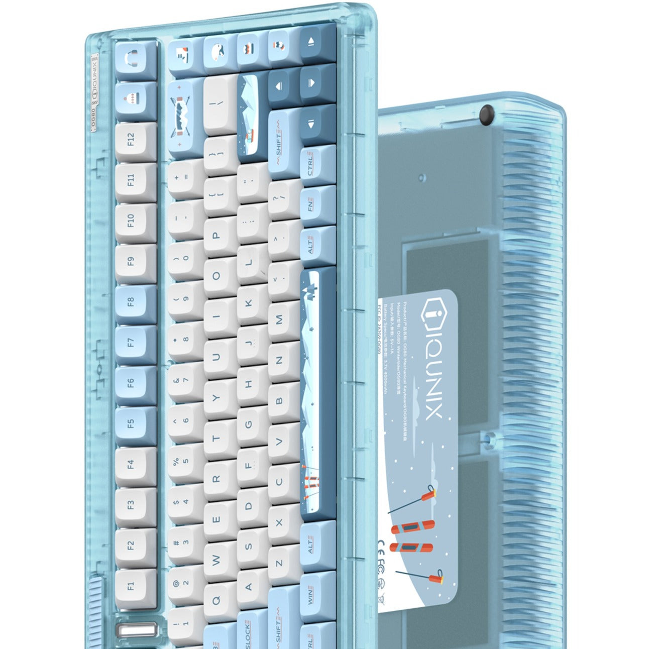 Iqunix OG80 Wintertide Draadloos Mechanisch Toetsenbord
