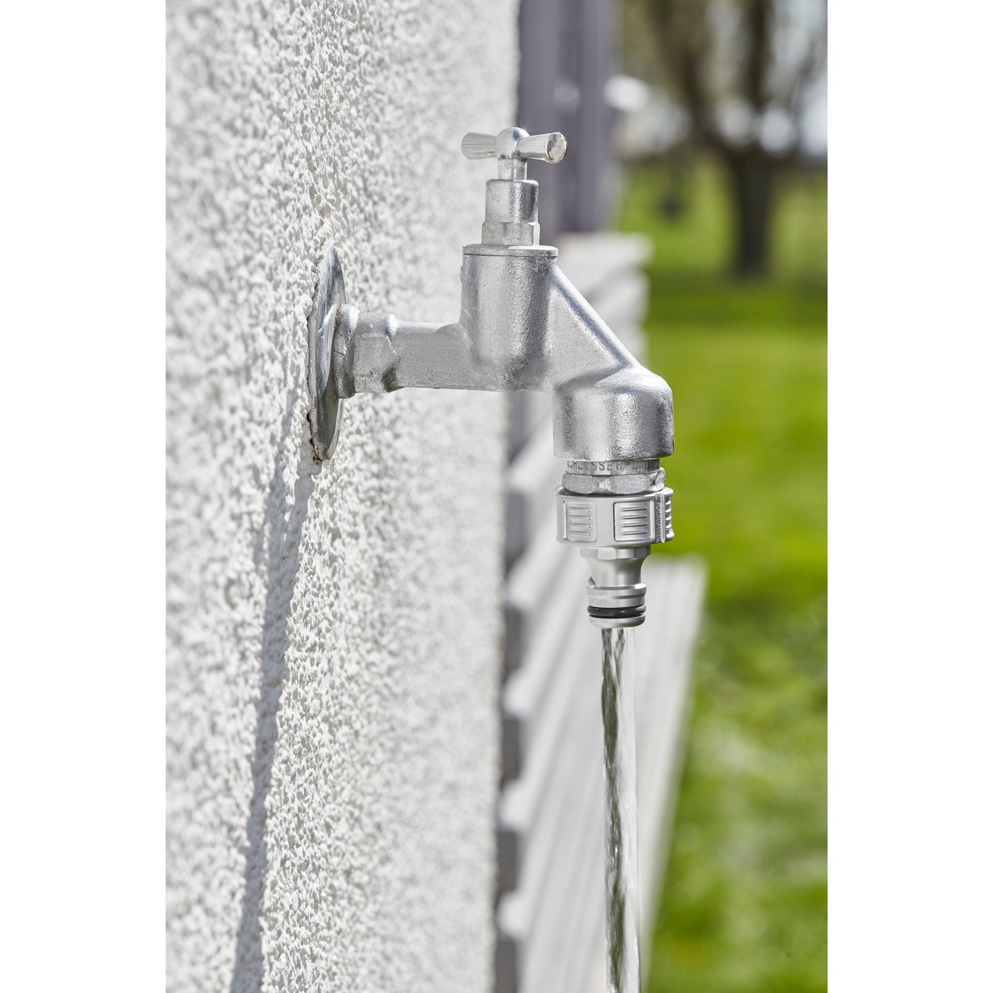 Gardena premium kraanstuk 21 mm (g 1 2 ) (zilver, 18240-20)