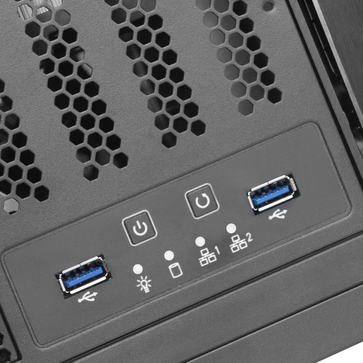 Silverstone RM41-506 rackmount chassis (black | 2x USB-A 3.2 (5 Gbit/s))