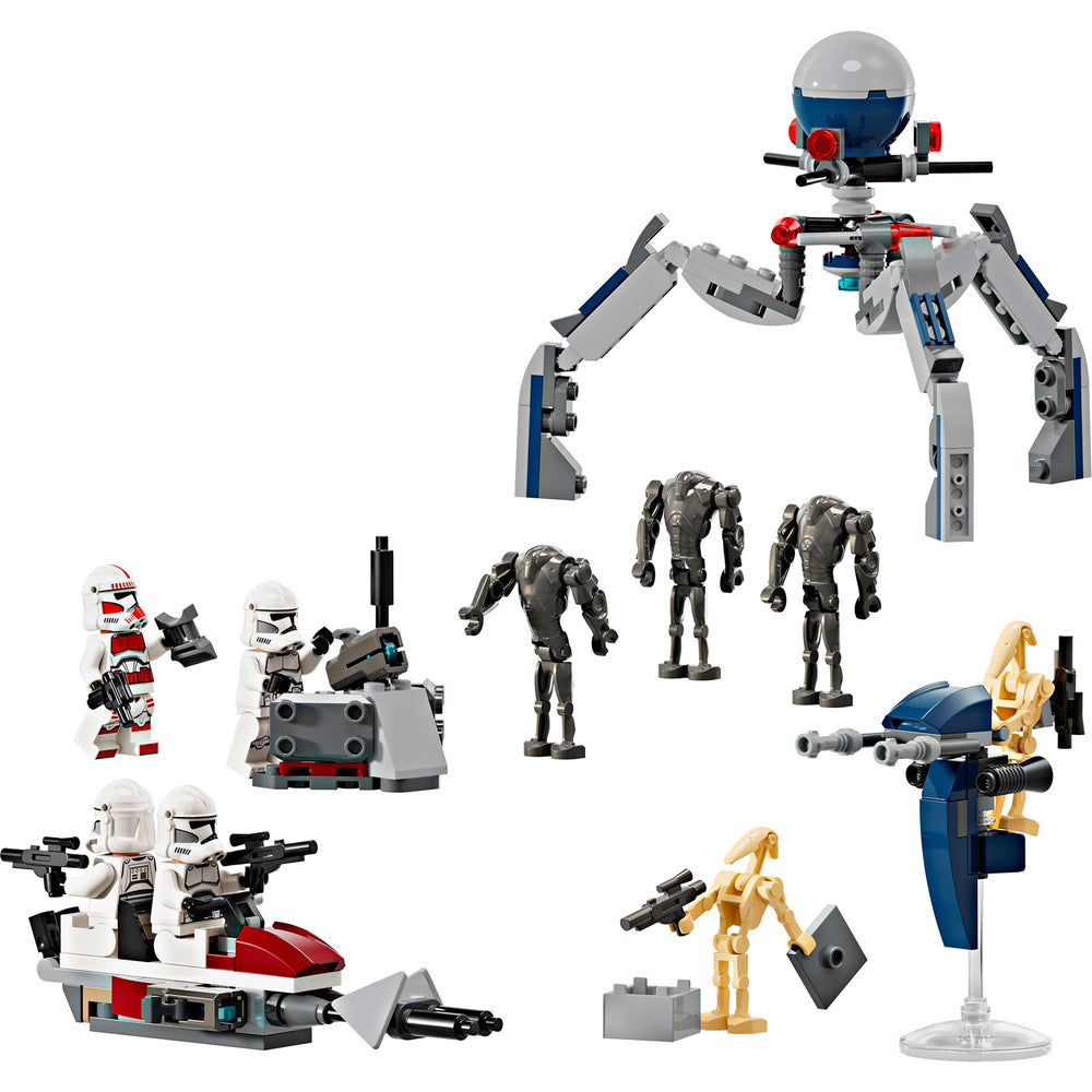Lego star wars clone trooper™ battle droid™ battle pack - 75372