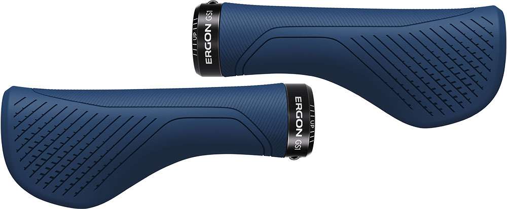 Ergon Handvatten GS1-S Evo nachtrit blauw