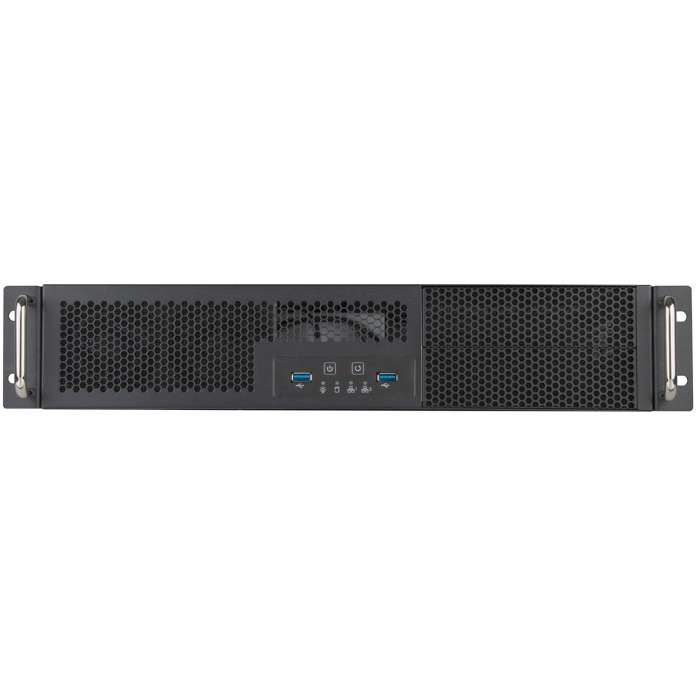 Silverstone rm23-502-mini rack behuizing (grijs zwart)