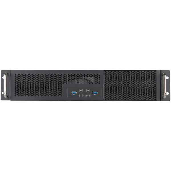 Silverstone rm23-502-mini rack behuizing (grijs zwart)