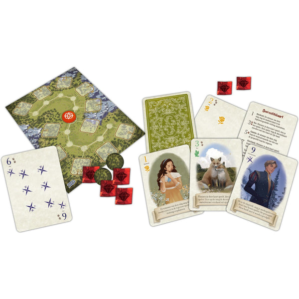 White Goblin Games Fox in the Forest Duet: Card Game (Dutch, 2 Players, 30 Minutes, Ages 10+)
