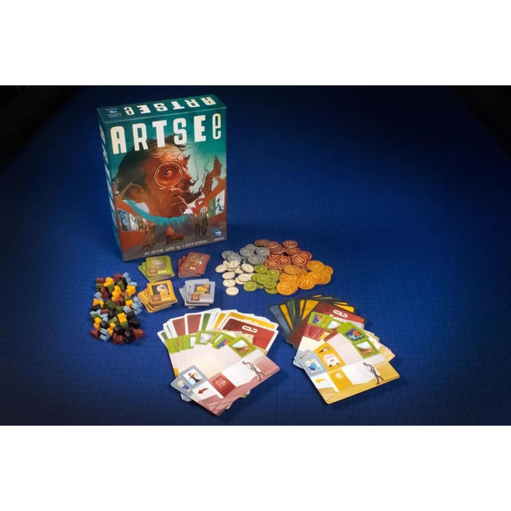 European player network artsee kaartspel (engels, 2 - 5 spelers, 30 minuten, vanaf 12 jaar)