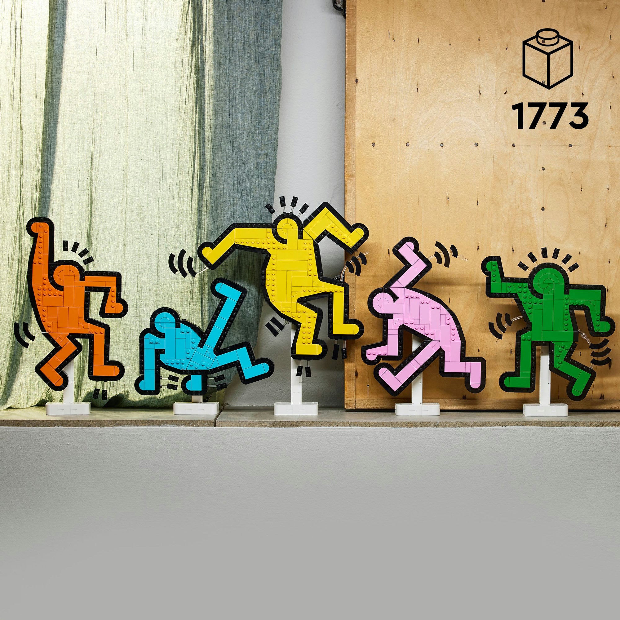 Lego ® art keith haring dansende figuren - 31216