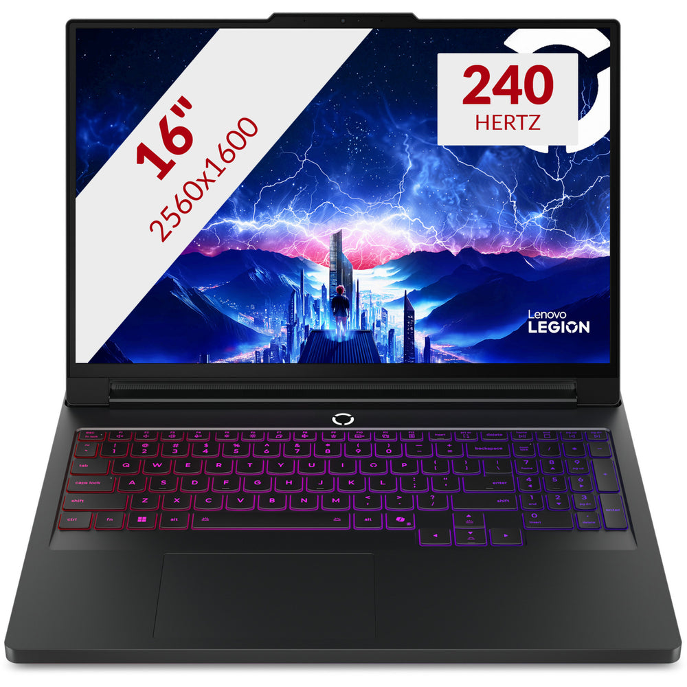 Lenovo legion pro 7 16iax10h (83f5006bmh) 16 copilot+ gaming laptop (zwart | core ultra 9 275hx | rtx 5090 | 64 gb | 2 tb ssd)
