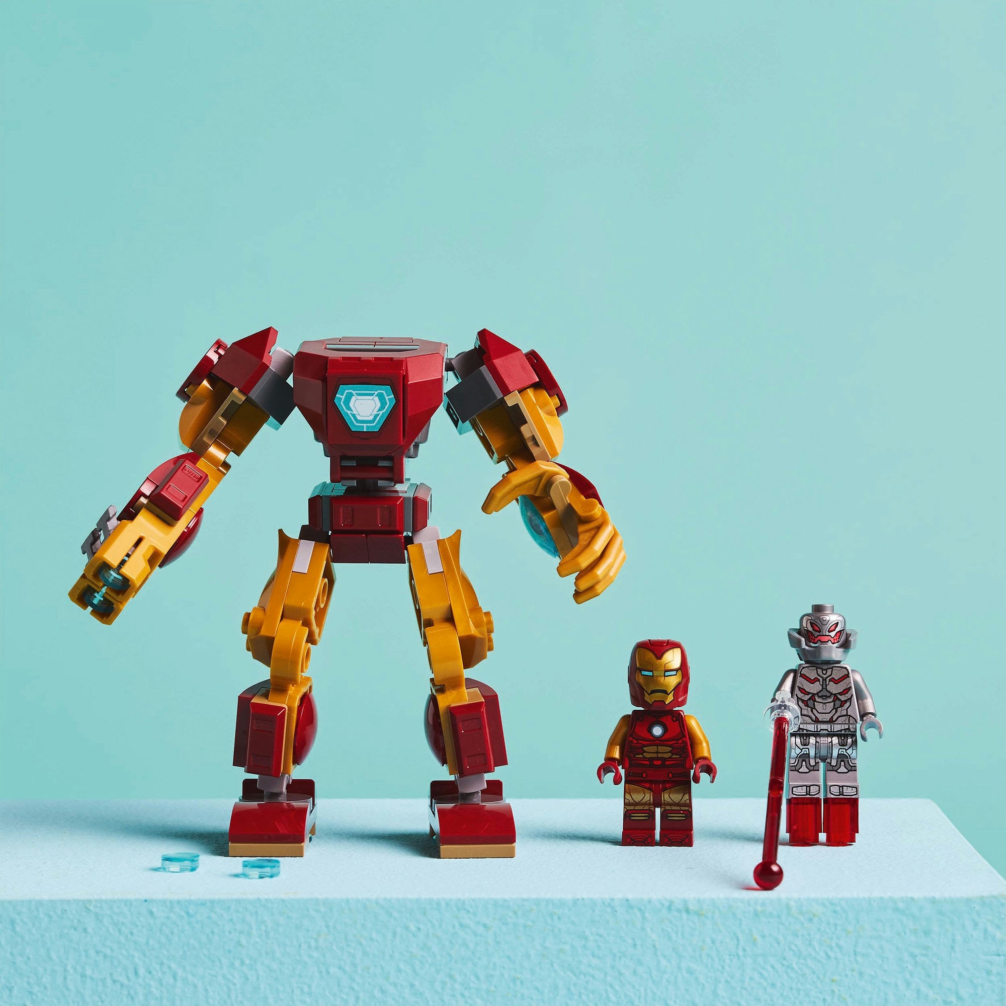 Lego superhelden 76307 iron man mecha vs. ultron