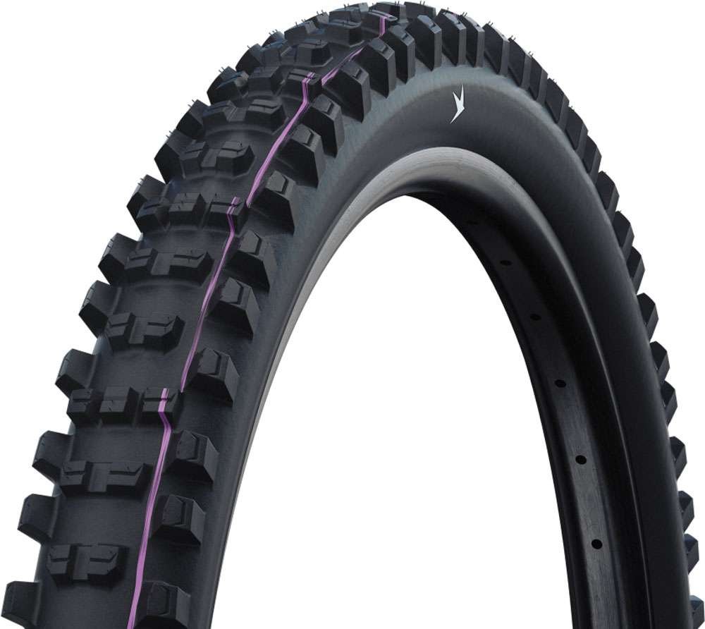 Schwalbe shredda rear gravity pro radial 29x2,50 tlr addix ultra soft e-50 folding tyre