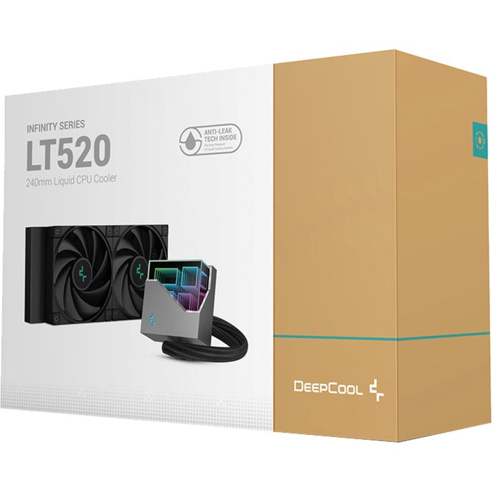 Deepcool lt520 240 mm waterkoeling (zwart)