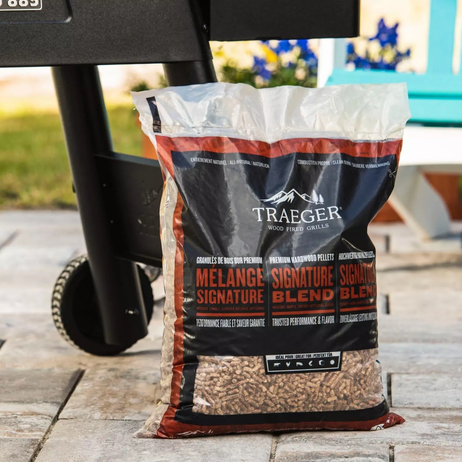 Traeger Pellets van hardhout Handtekening