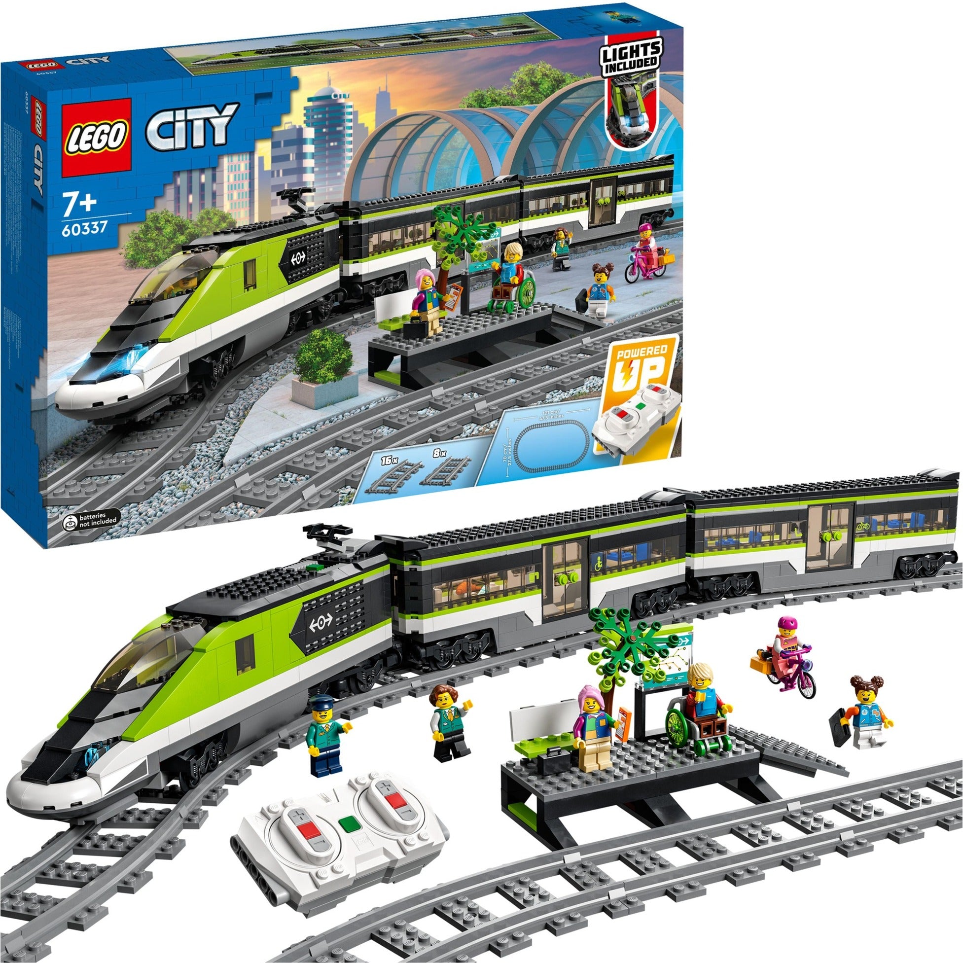 Lego city 60337 express passagierstrein
