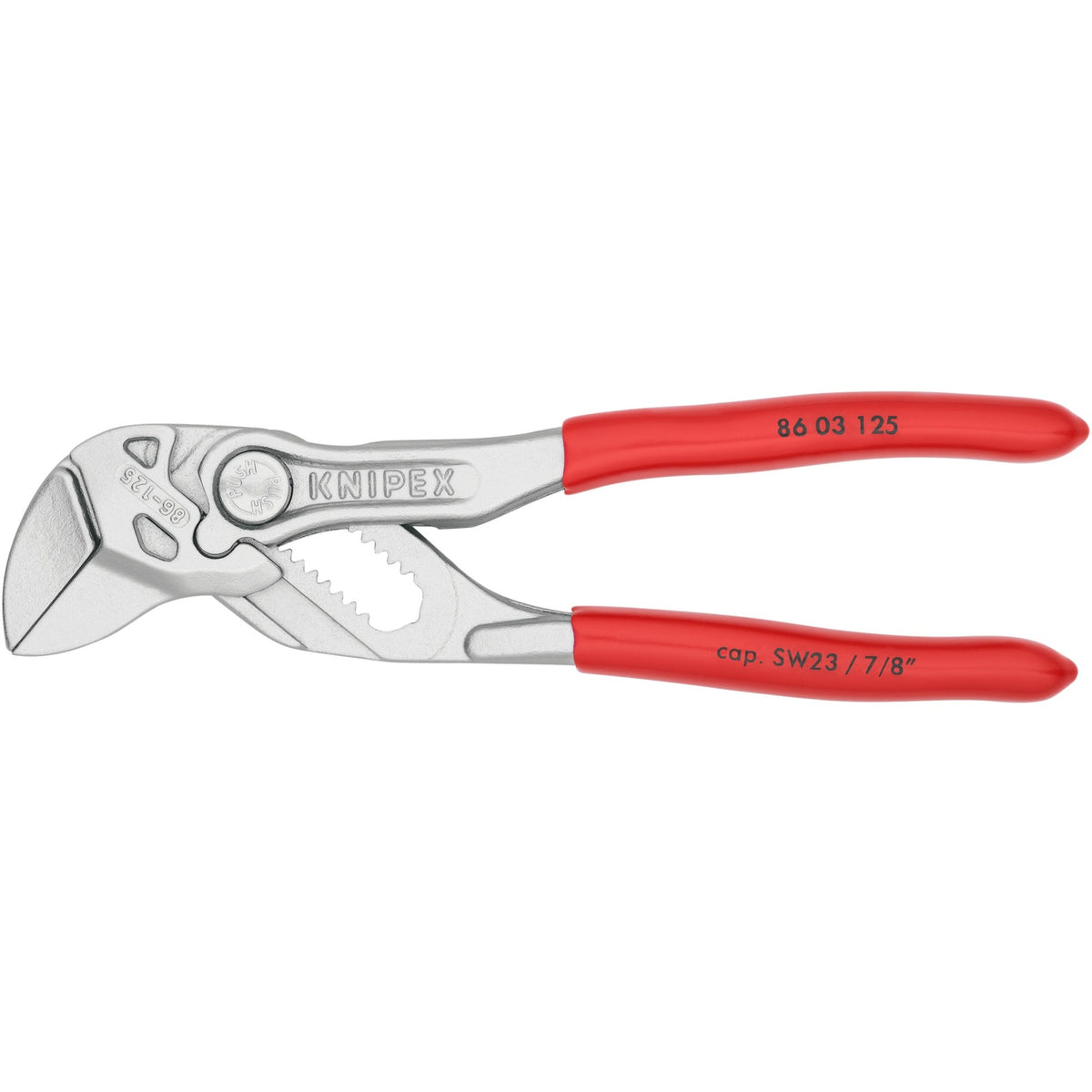 Knipex mini-sleuteltang | tang en schroefsleutel in één gereedschap | 23 mm - 7 8 - 8603125