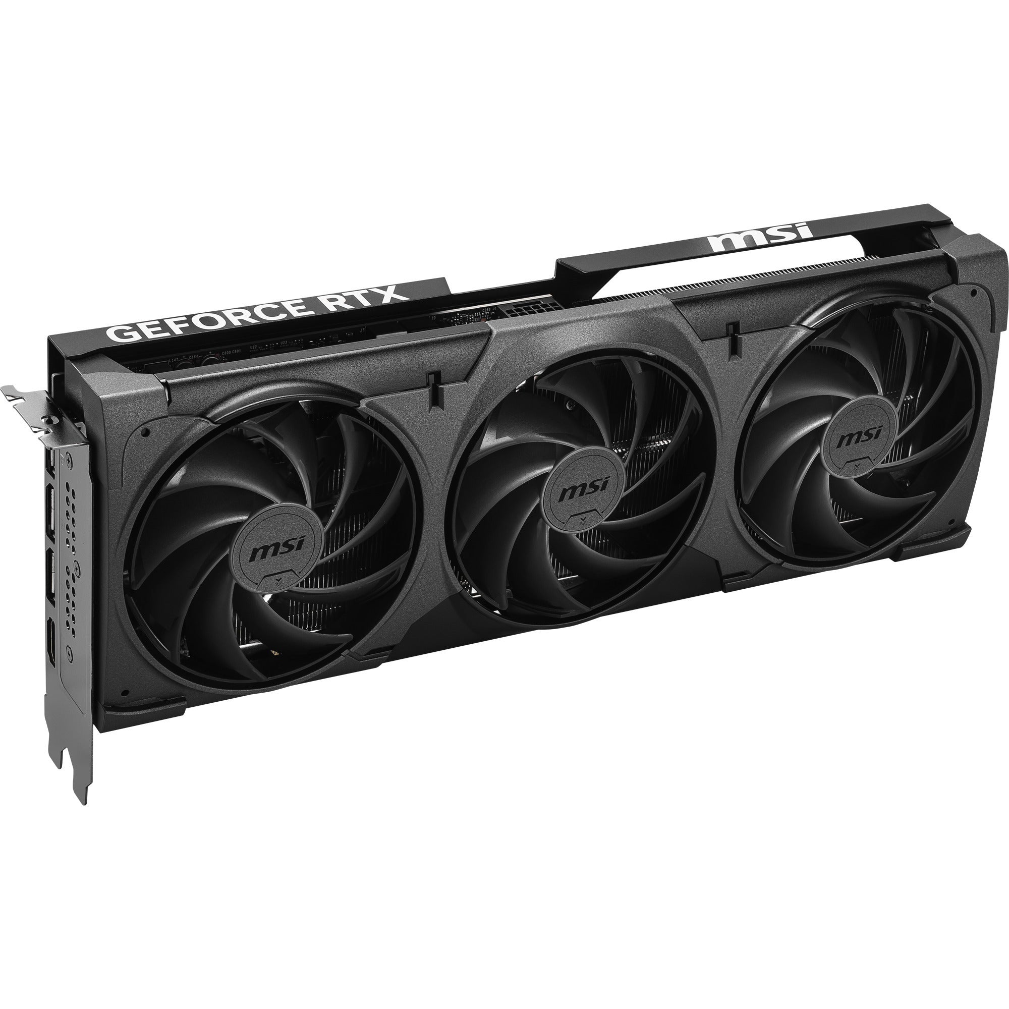 Msi geforce rtx 5080 16g ventus 3x oc black grafische kaart (zwart, 3x displayport, 1x hdmi)