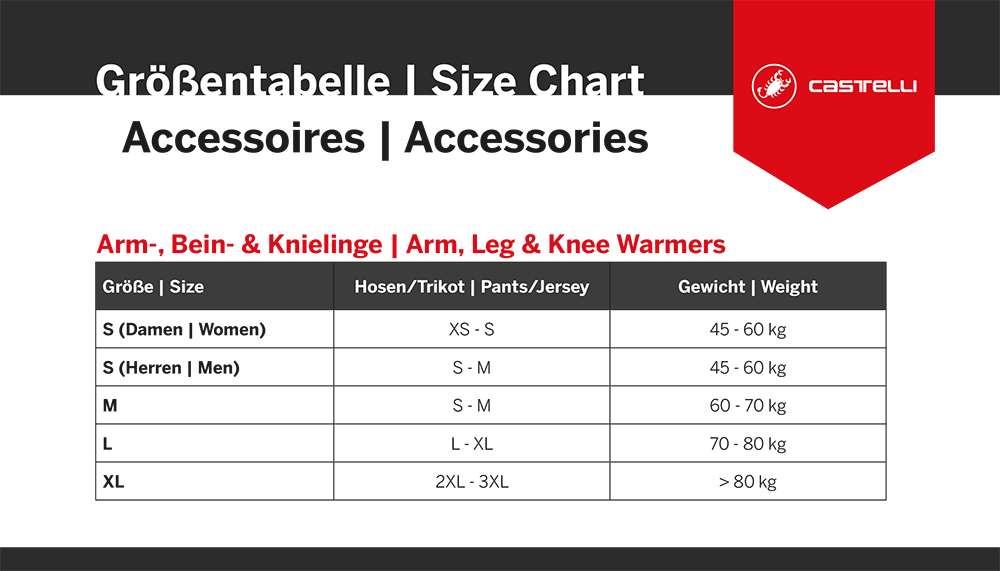 Castelli upf 50 + light - knee warmers