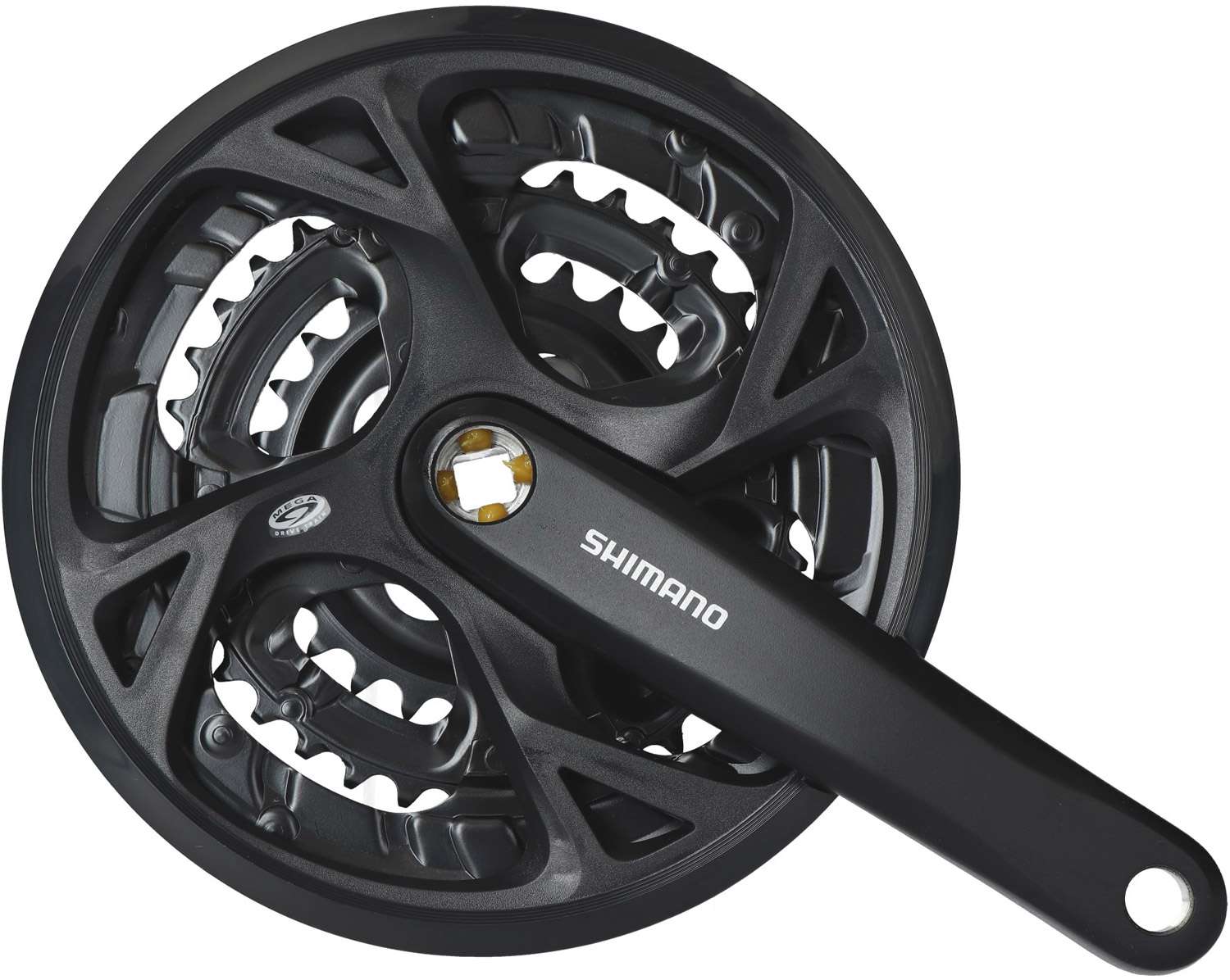 Shimano fc-m371 3x9-speed crank 48 36 26