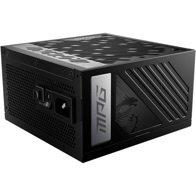 Msi mpg a1000g pcie5 modulaire 1000 watt voeding (zwart, 1x 12v-2x6, 6x pcie)