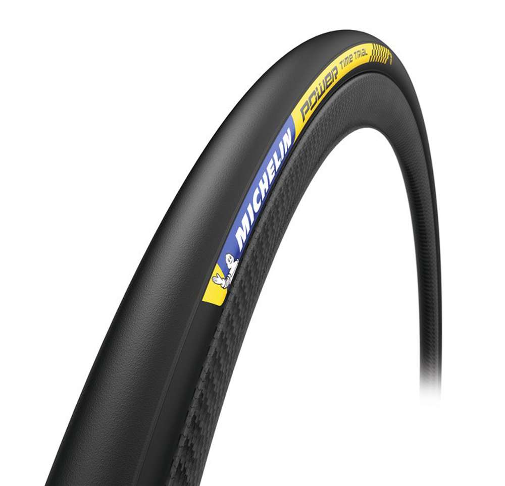 Michelin Power Time Trial vouw 23C Zwart